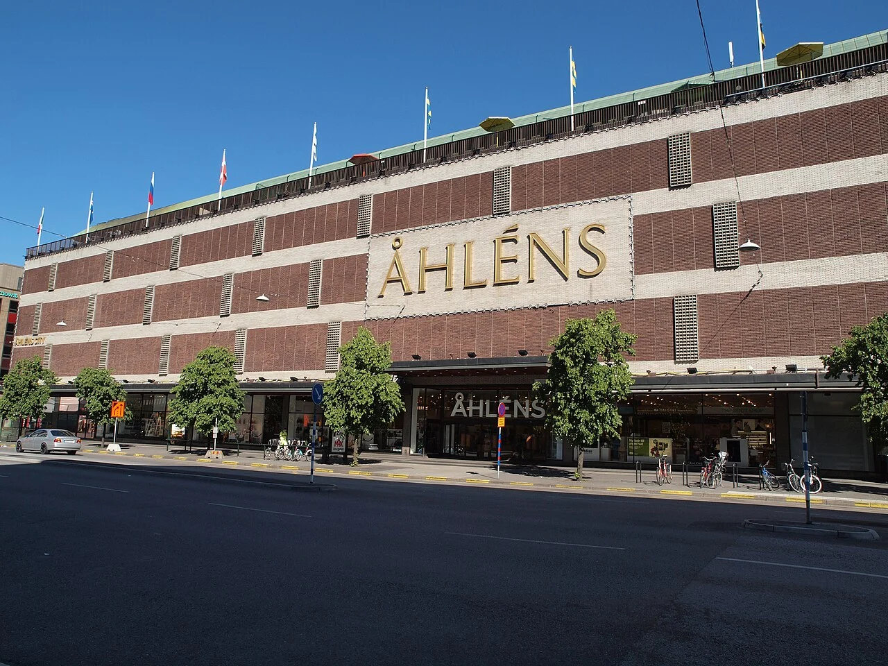 Åhléns City i Stockholm, fotograferat 2015.