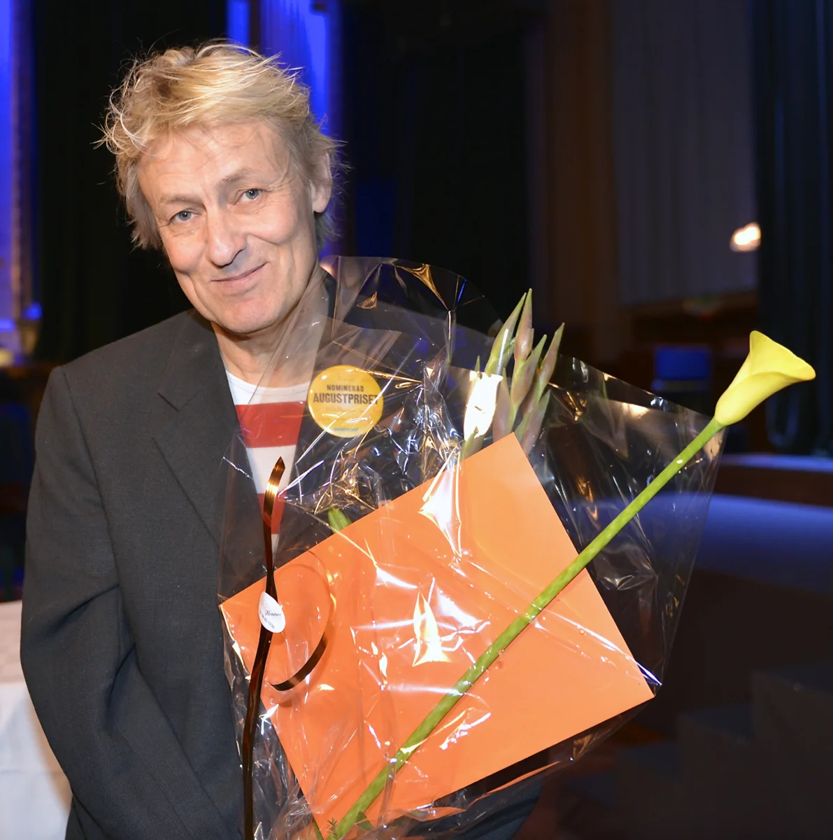 Arkivporträtt av Lars Lerin från 2014 – inte ett foto från den aktuella utställningen.