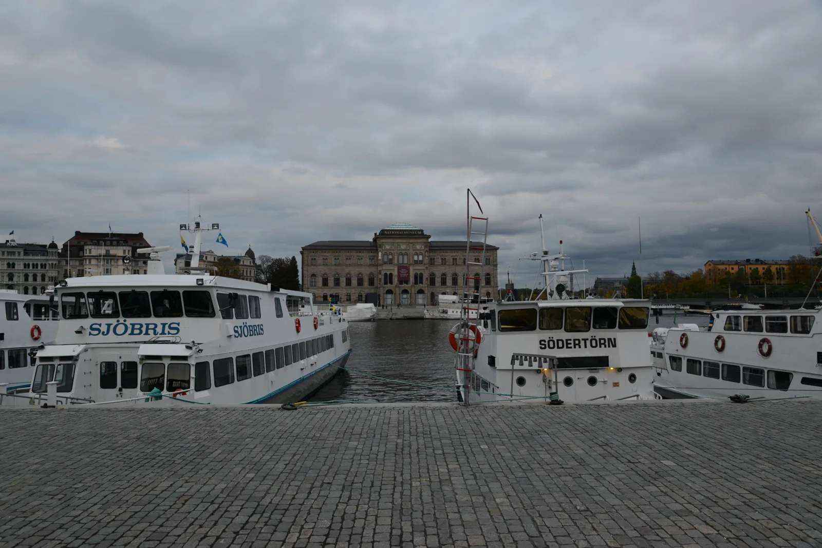 Nationalmuseums byggnad – platsbild, inte från det aktuella kvällsprogrammet.